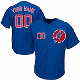 Cubs Blue Customized Cool Base New Design Jersey,baseball caps,new era cap wholesale,wholesale hats
